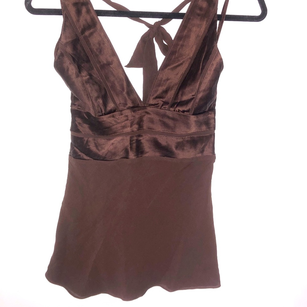 BCBG silk top